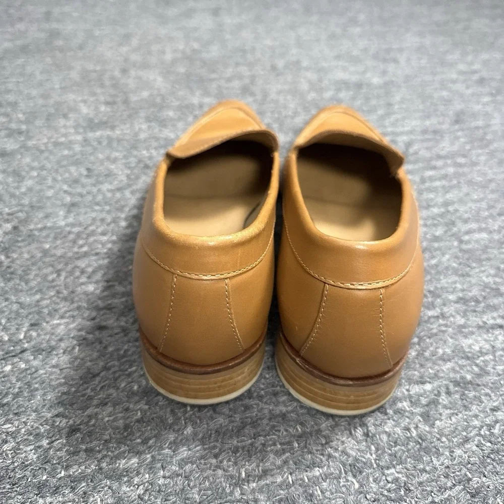 Everlane Loafers Women 9 Brown Leather Pointed Toe Slip On Italy Classic Modern - Picture 7 of 14